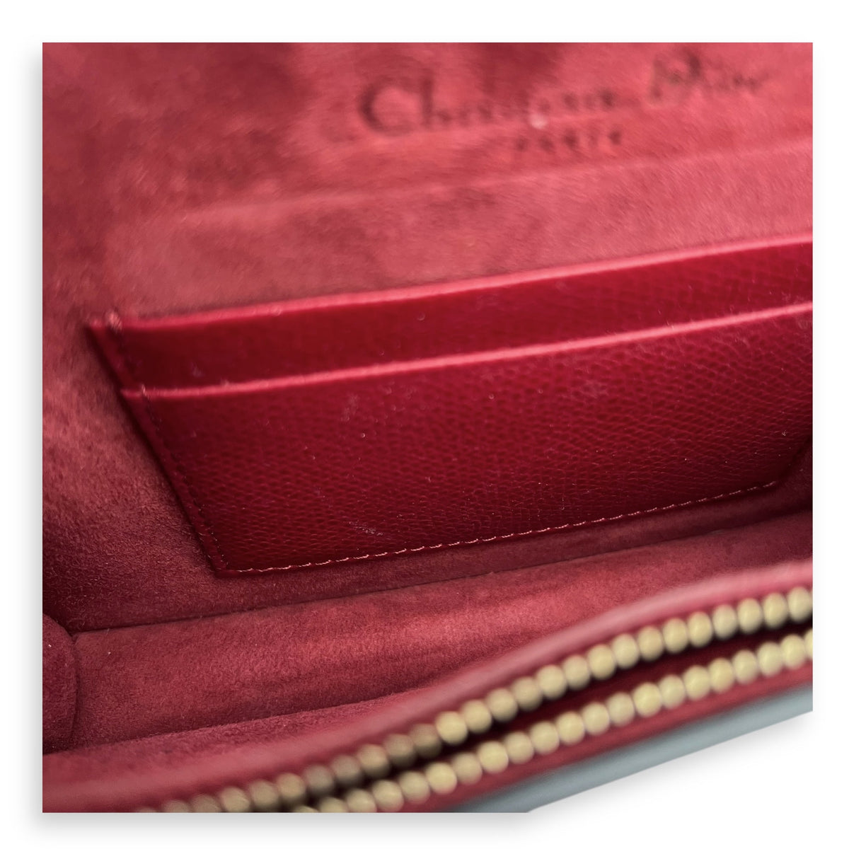 Saddle Belt Bag Red in Calfskin, Gold hardware