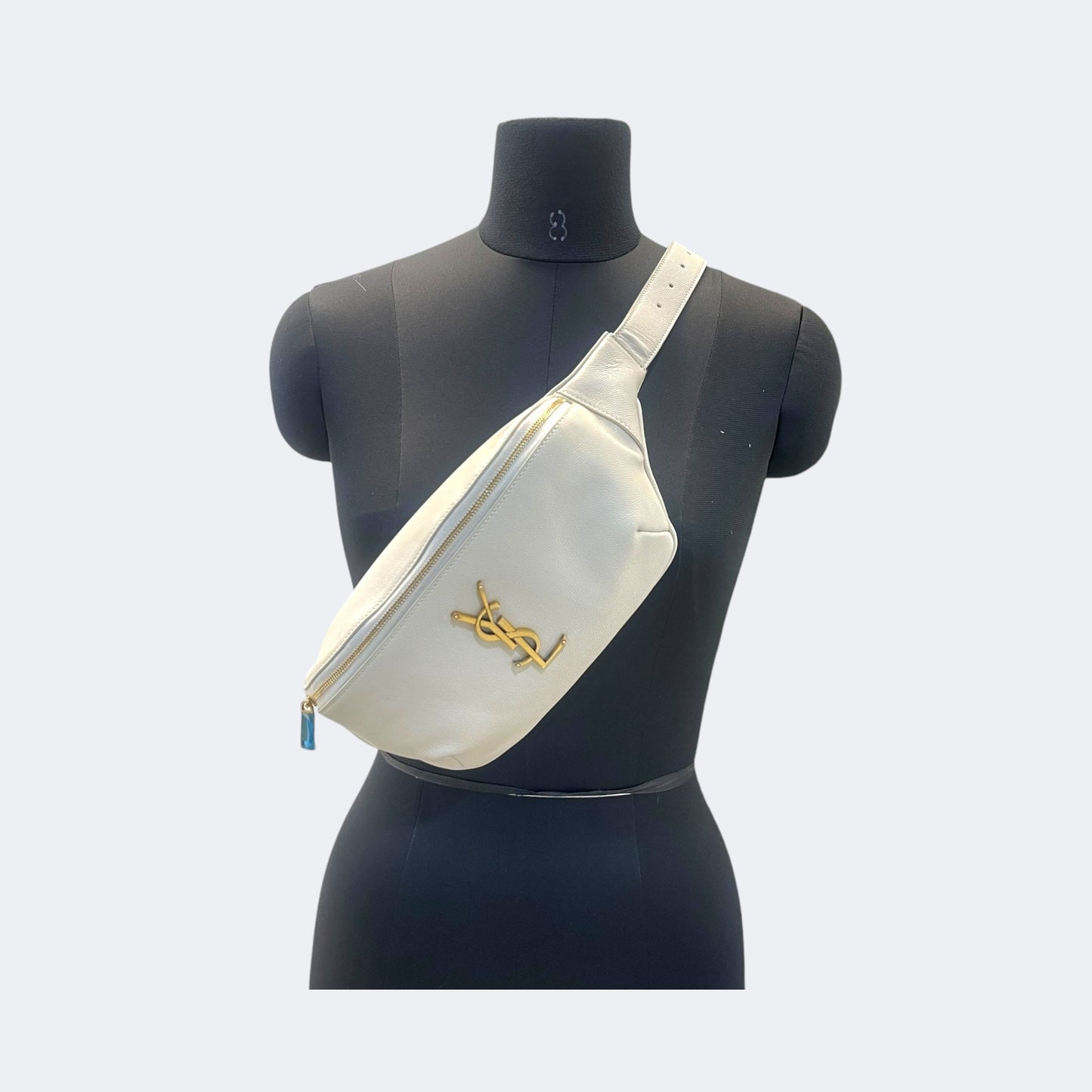 Yves Saint Laurent Classic Monogram Belt Bag Leather
