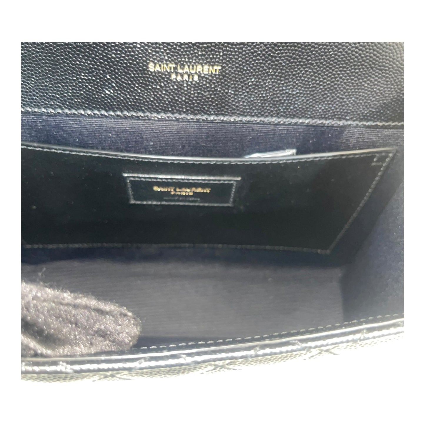 Yves Saint Laurent Envelope Bag in Black