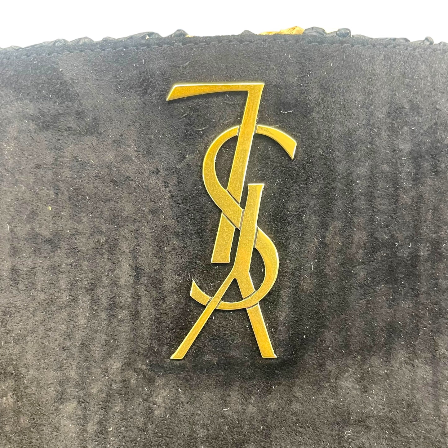 Saint Laurent Kate 99 Raffia Bag