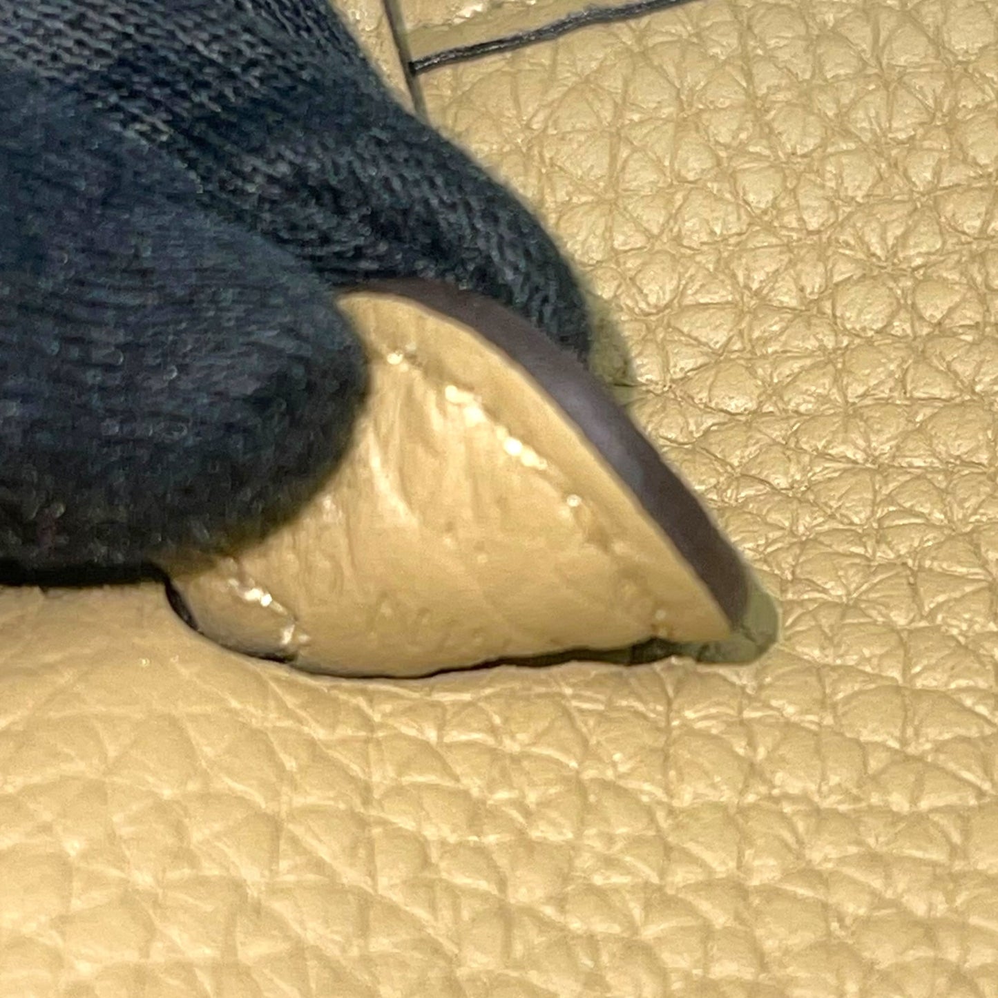 Hermes Mini Evelyne Poussiere Palladium Hardware