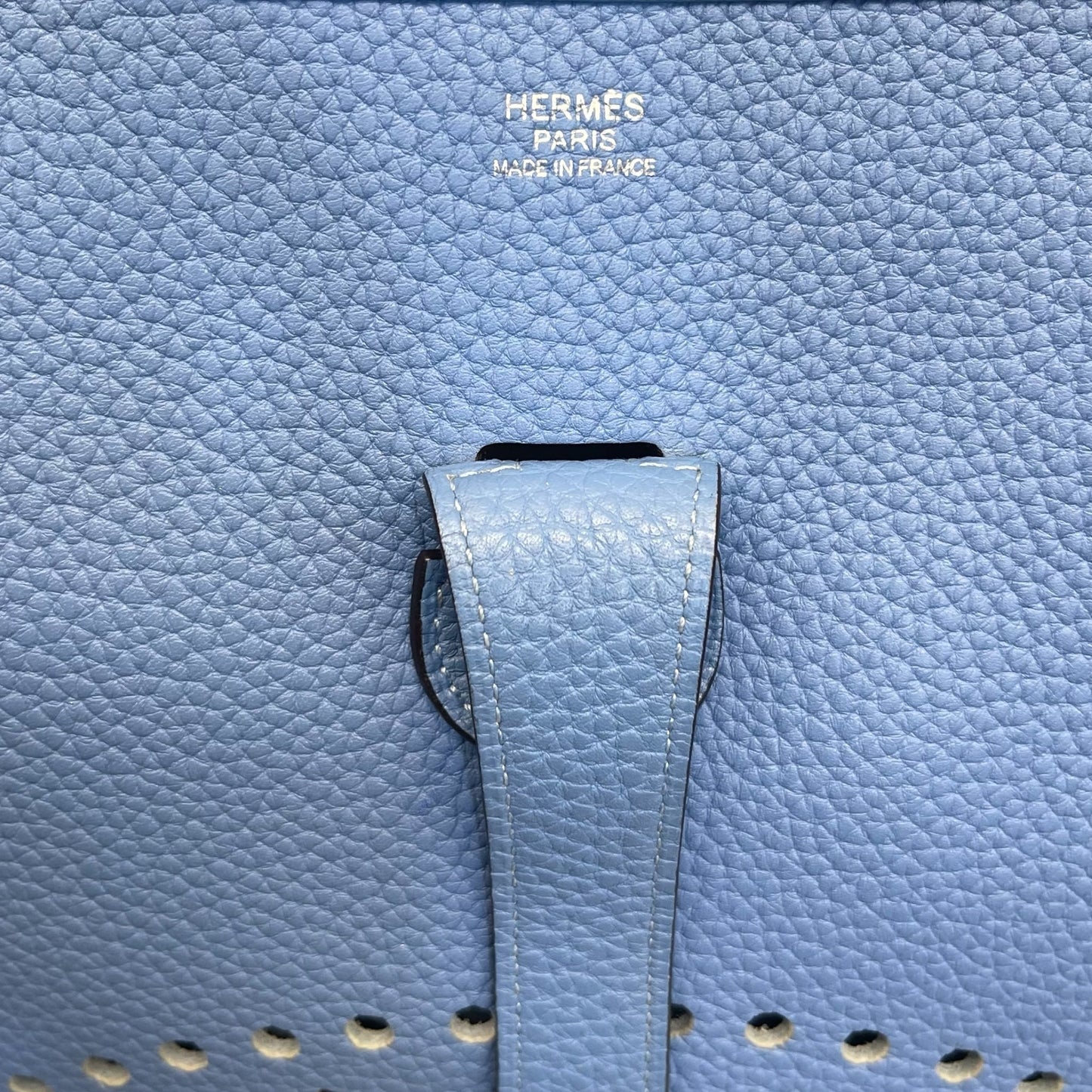 Hermes Evelyne III GM Taurillon Clemence Leather with SHW