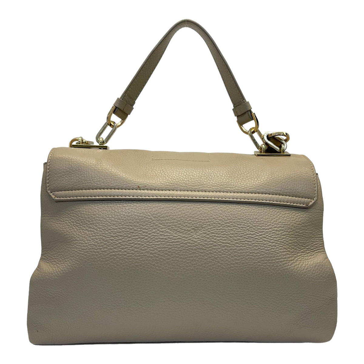 Versace Collection Leather Top Handle Bag