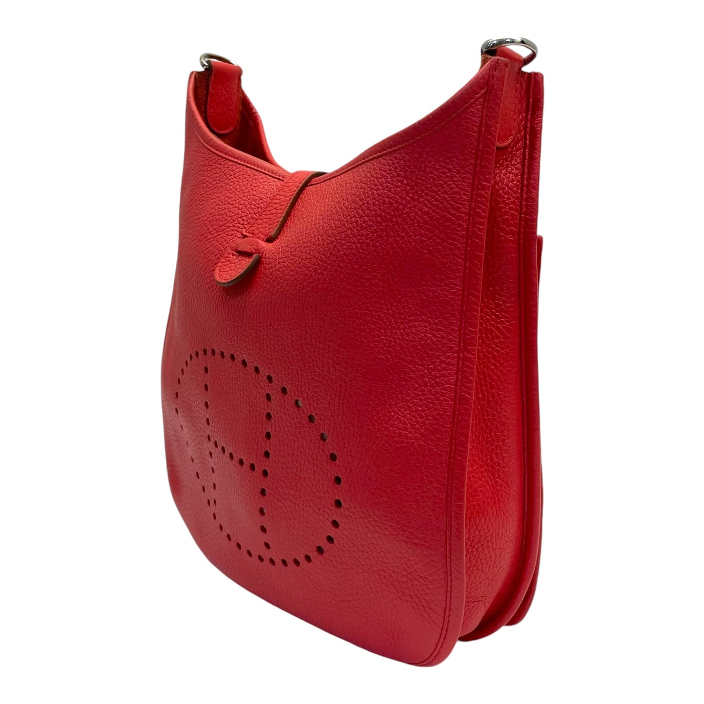 Hermes Evelyne PM III Rose Jaipur Clemence Leather with SHW