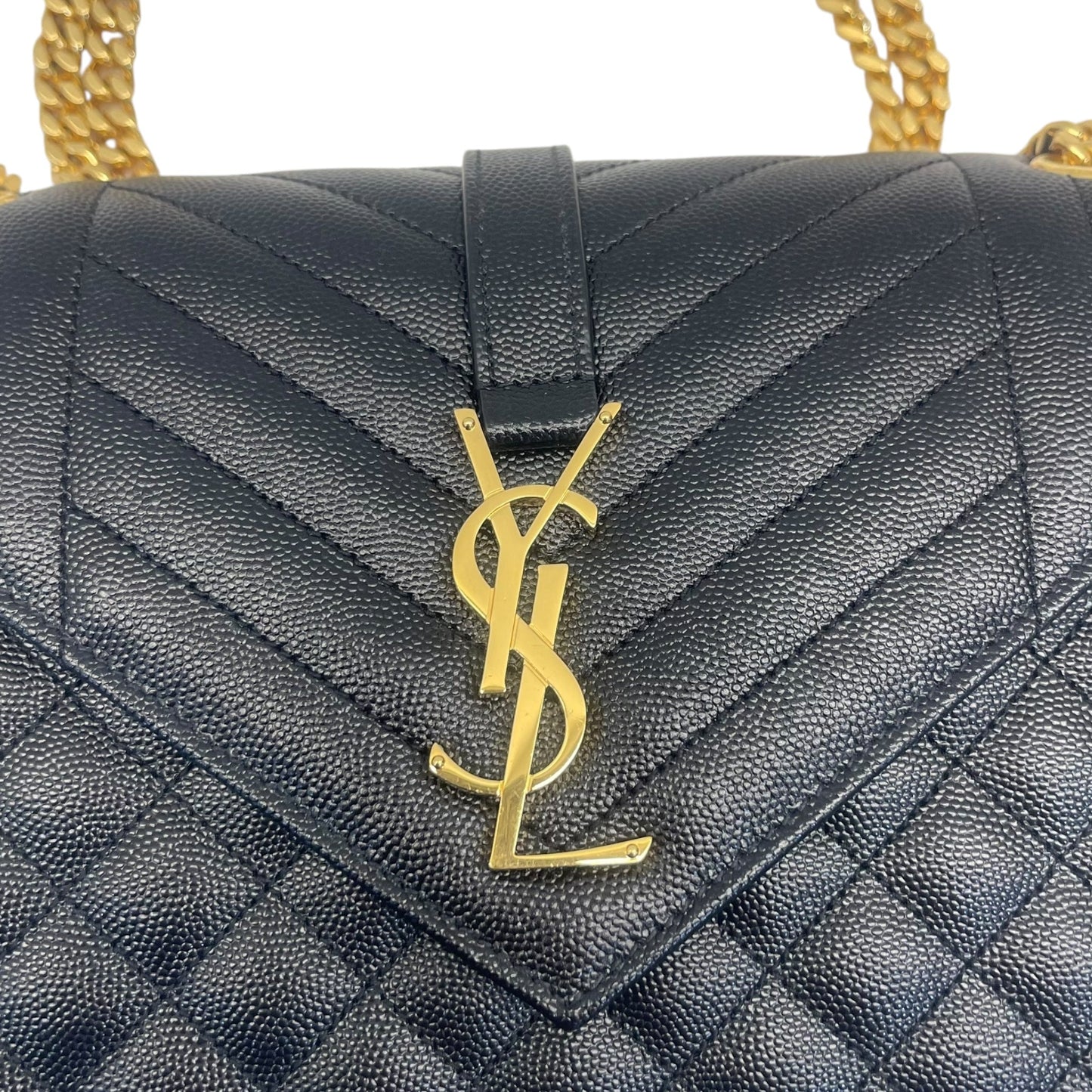 Yves Saint Laurent Envelope Bag in Black