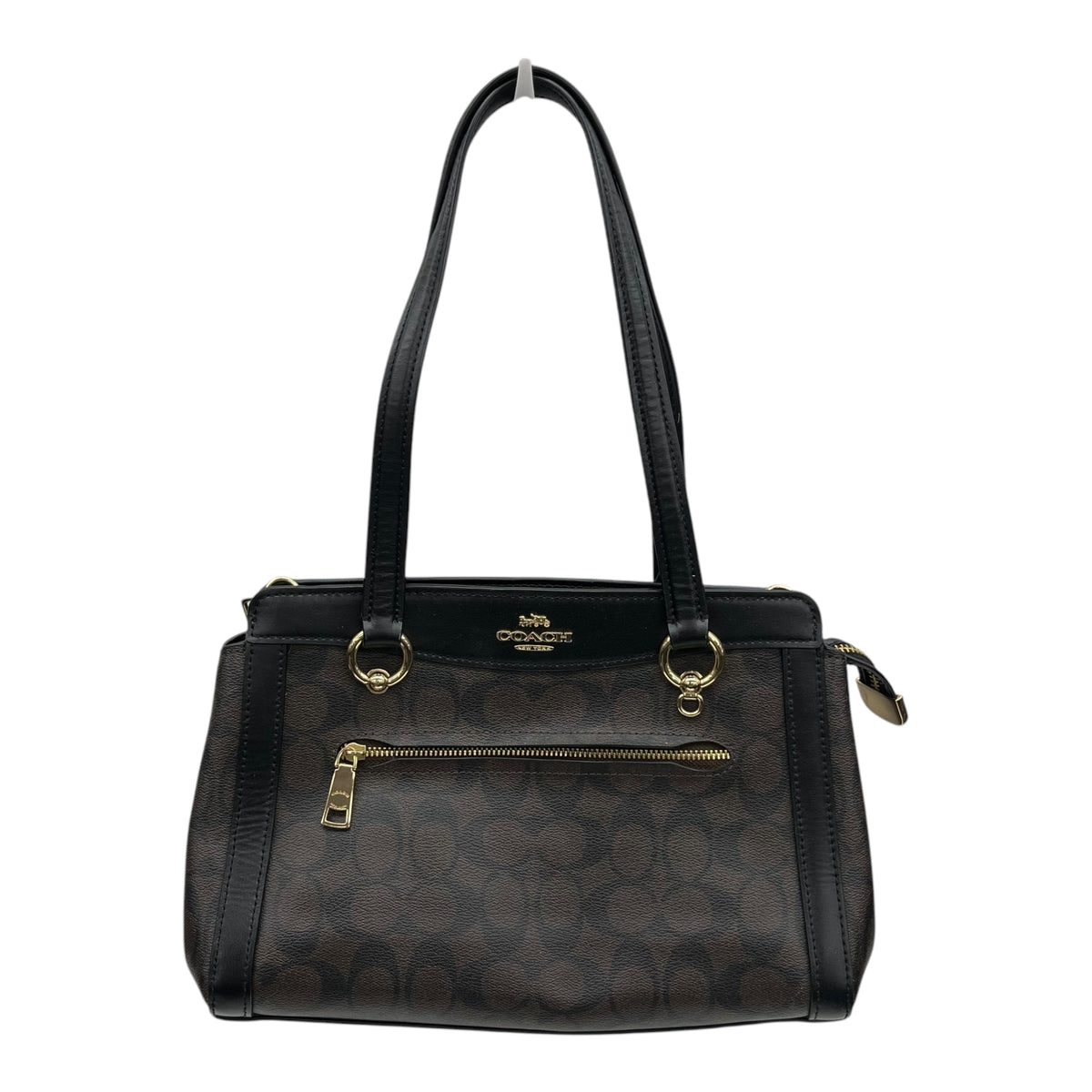 Handbag Designer By Coach In Brown, Size:Medium