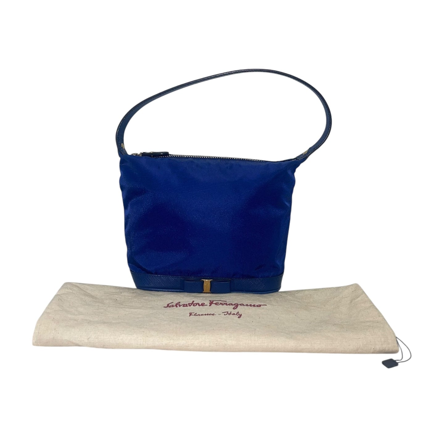 Salvatore Ferragamo Navy Blue Crossbody Bag