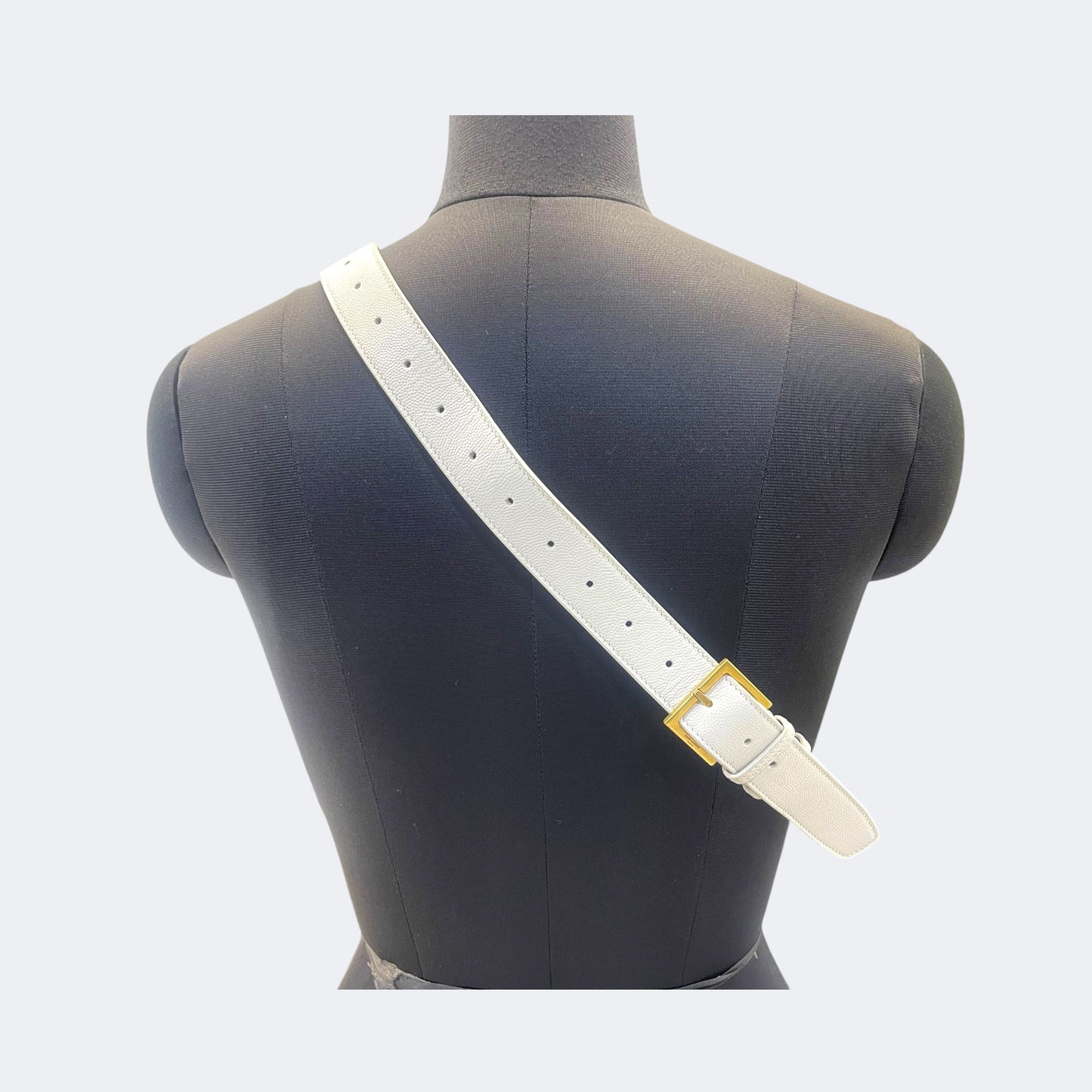 Yves Saint Laurent Classic Monogram Belt Bag Leather