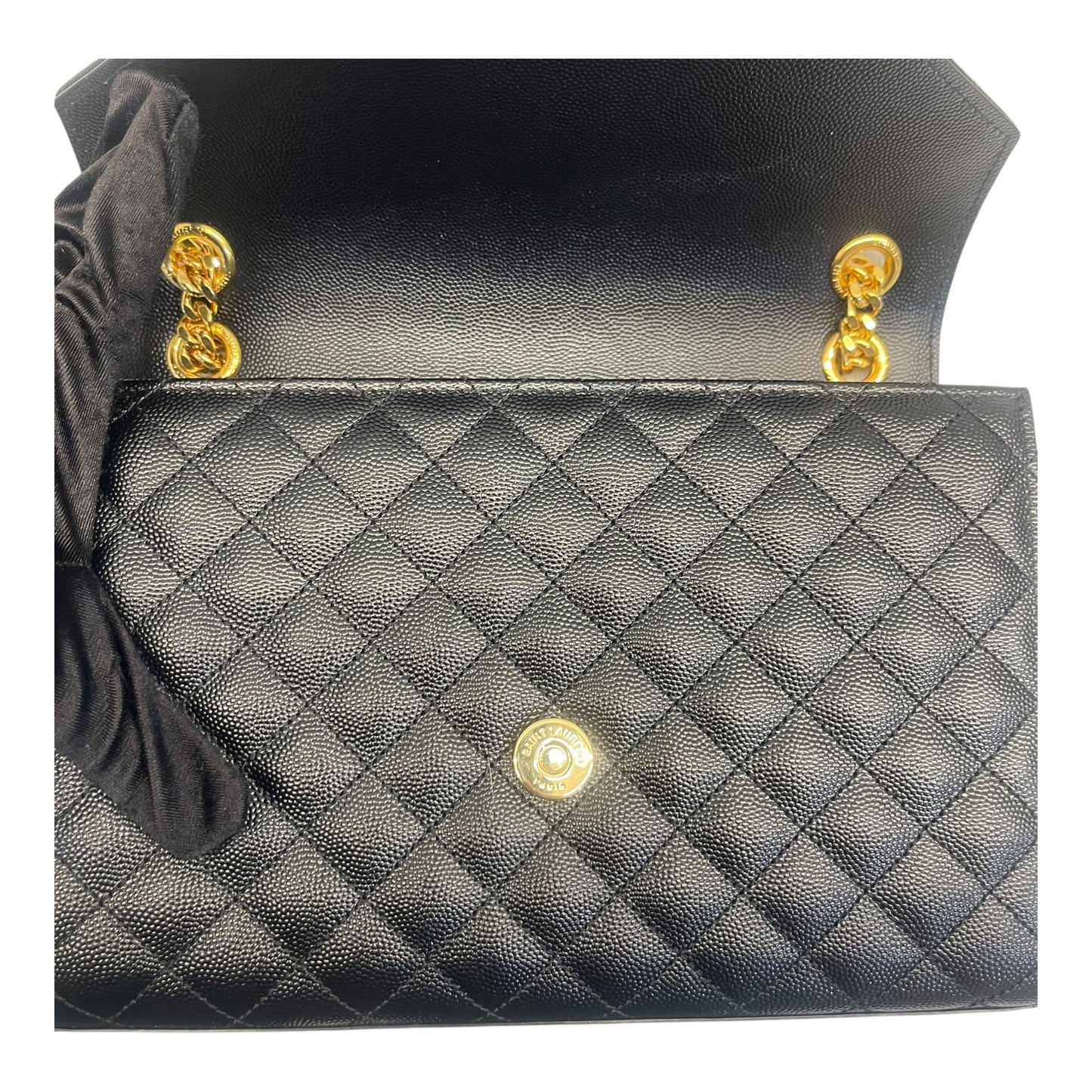 Yves Saint Laurent Envelope Bag in Black