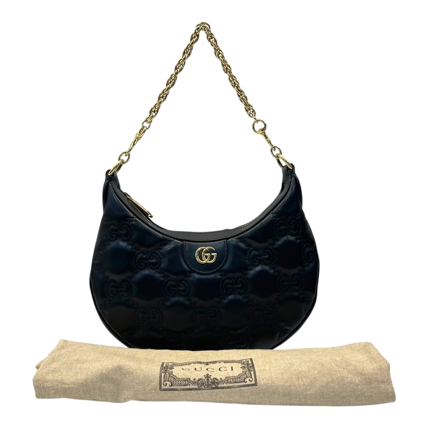 Gucci Small Matelaseè Leather Shoulder Bag