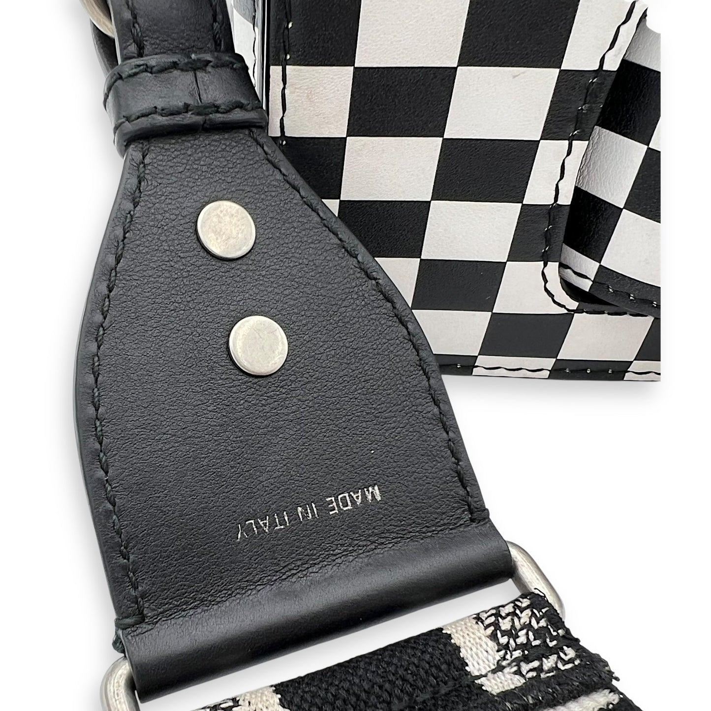 Revolution Shoulder Bag Multi-colour in Calfskin, Silver hardware