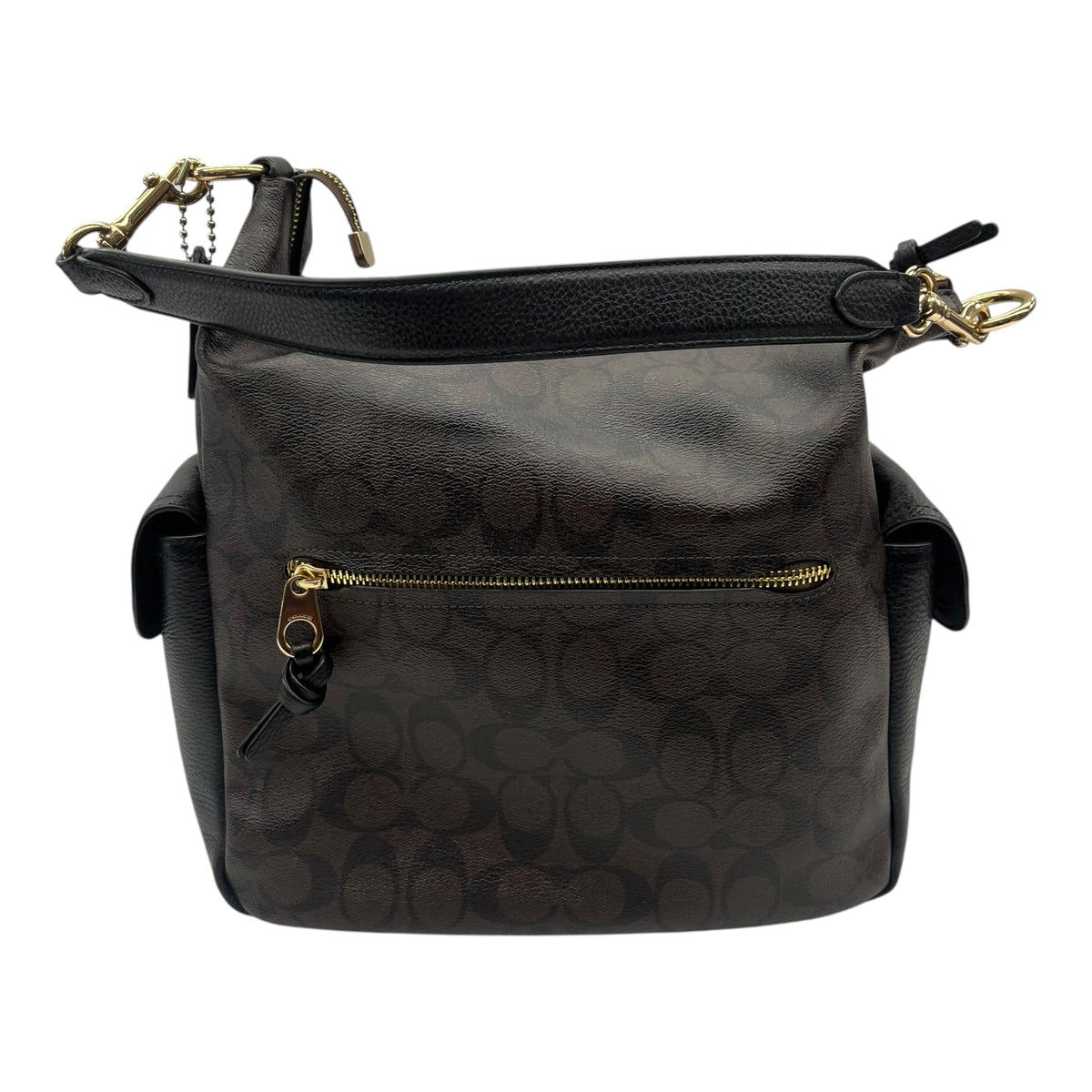 Handbag Designer By Coach In Brown, Size:Medium
