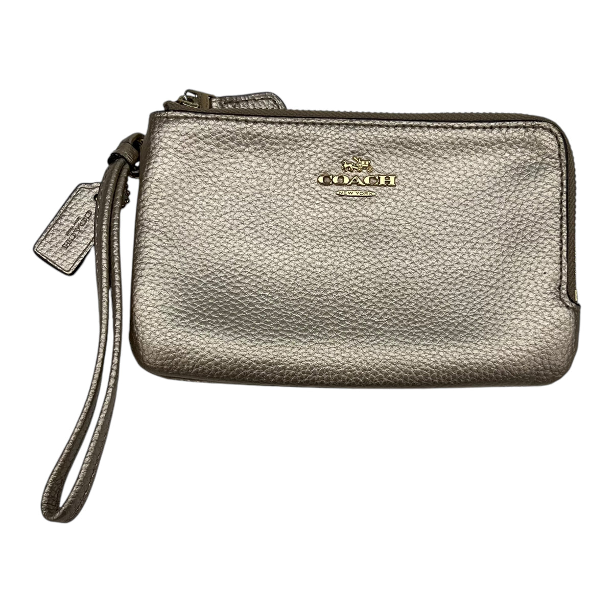 Wristlet Designer By Coach In Tan, Size:Small