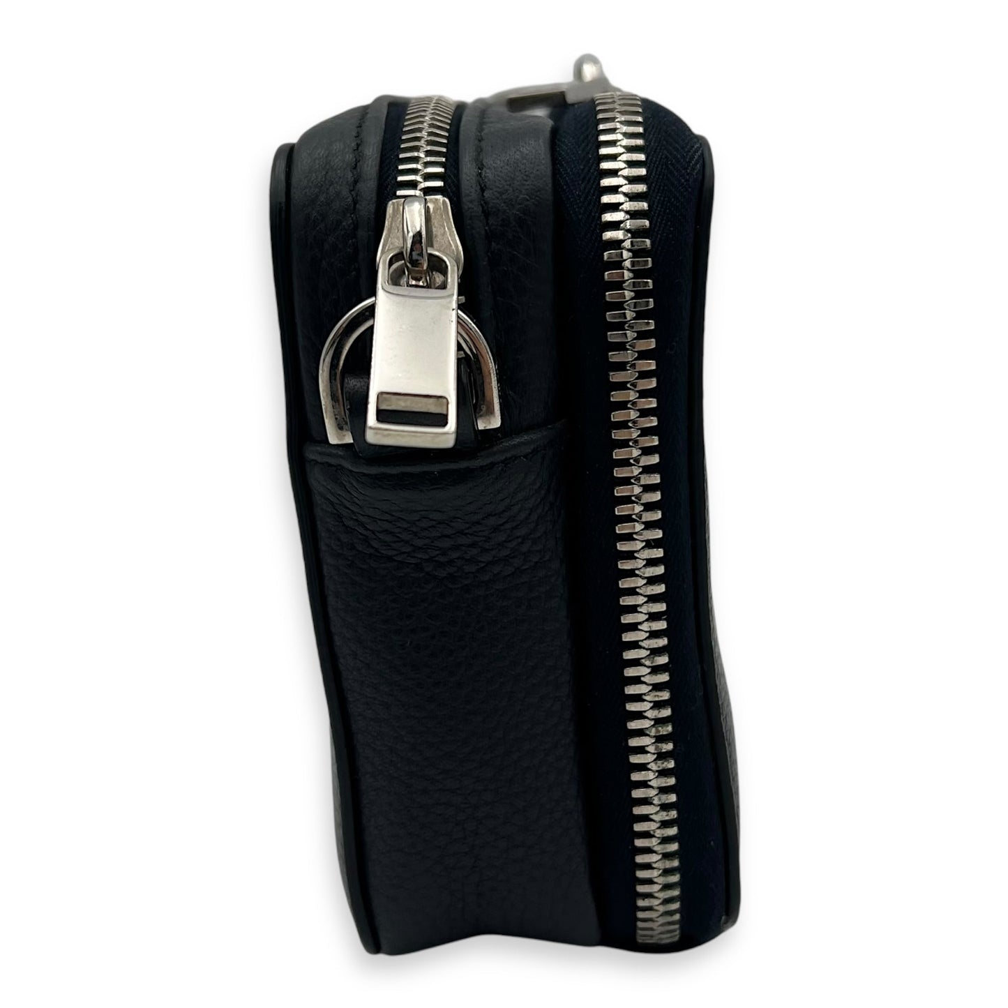 X Jordan Air Dior Blue Crossbody Bag in Calfskin, Silver hardware