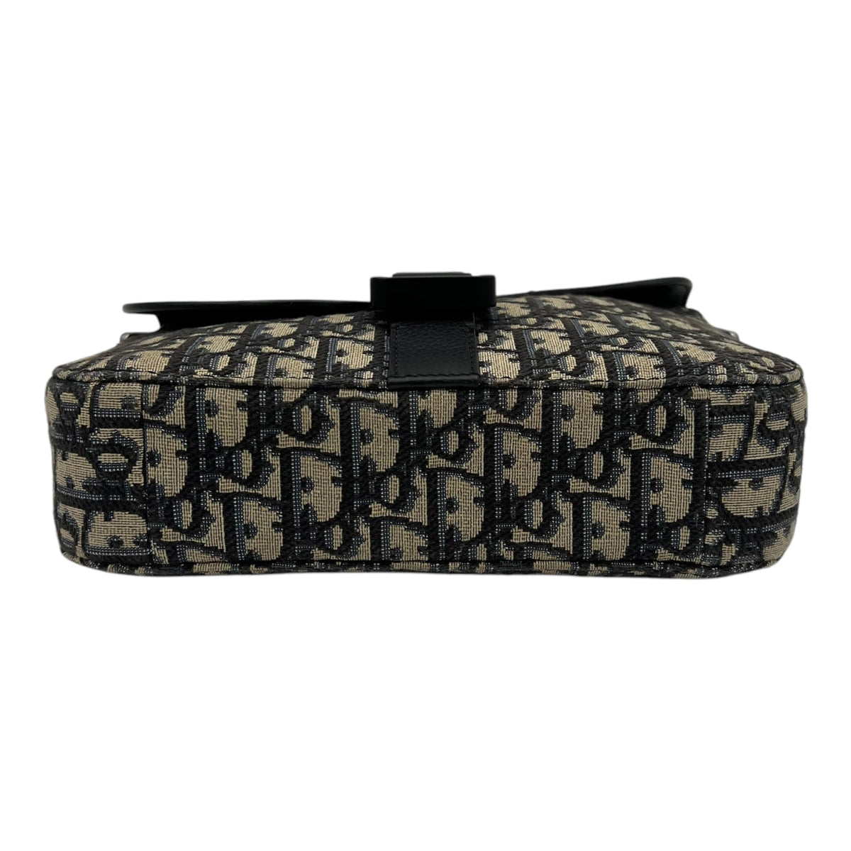Saddle Brown Messenger in Jacquard, Silver hardware