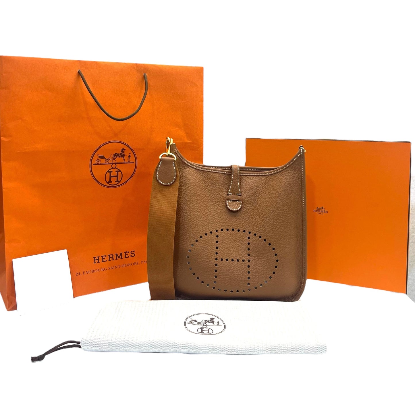 Hermes Evelyne 29 Taurillon Clemence Leather III