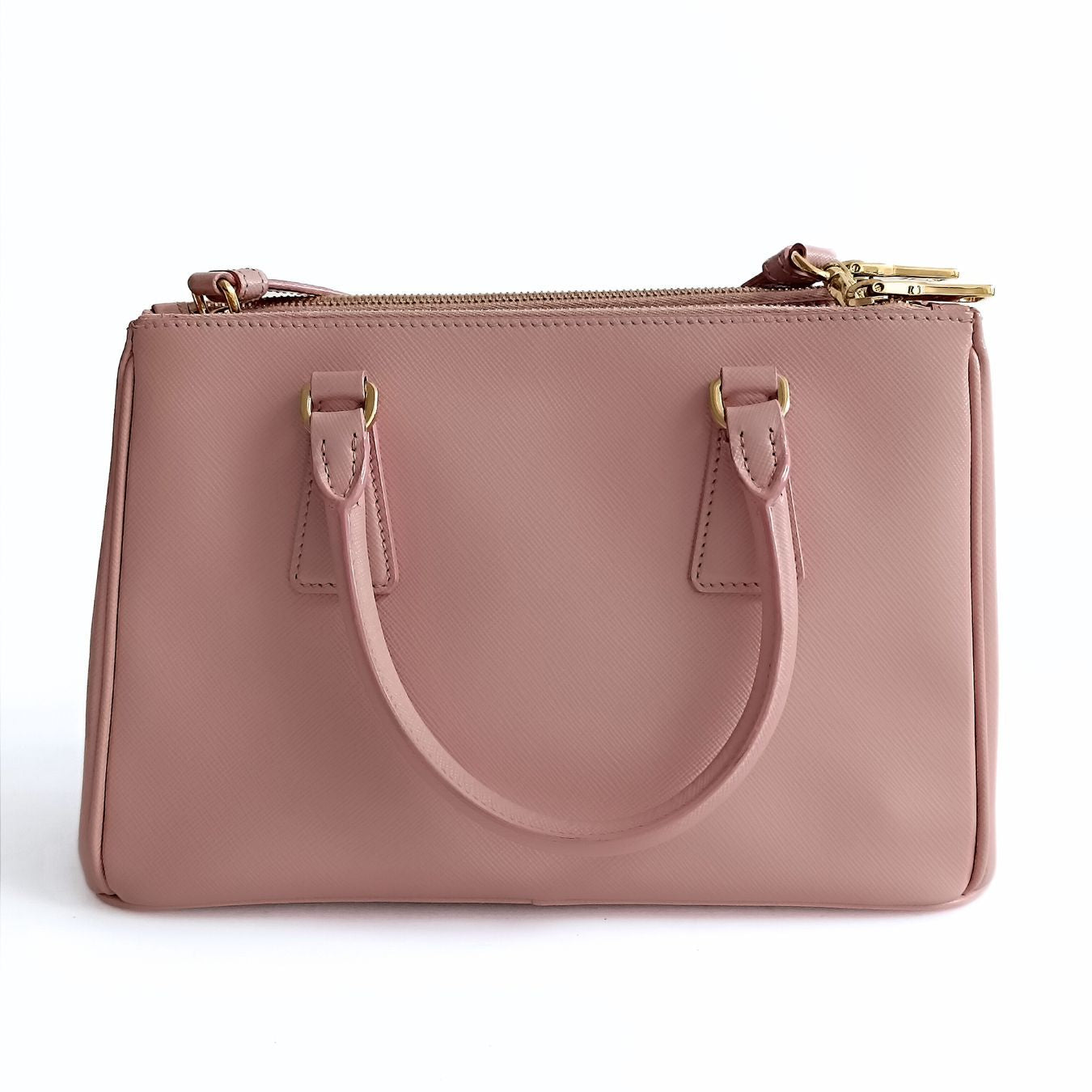 PRADA Galleria Medium Saffiano Lux Orchidea shoulder bag