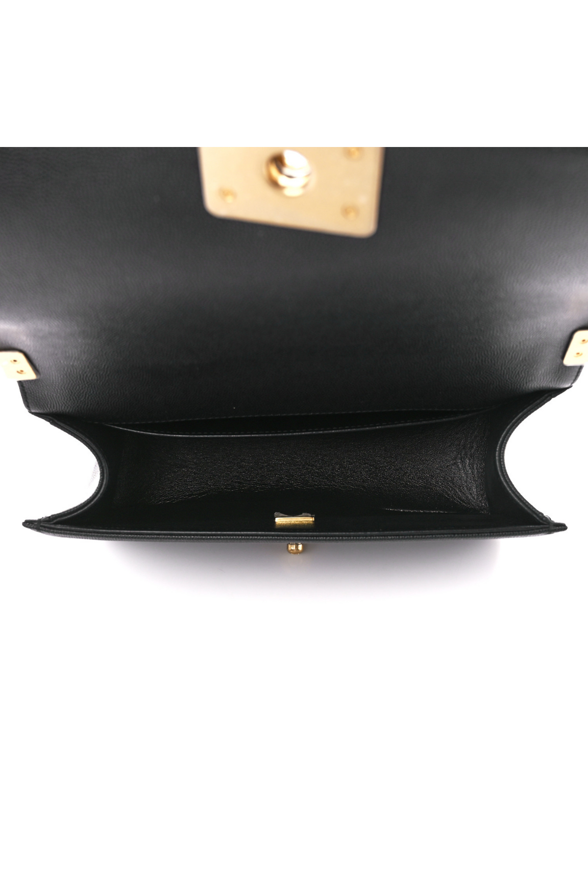 CHANEL Medium Caviar Boy Bag Black