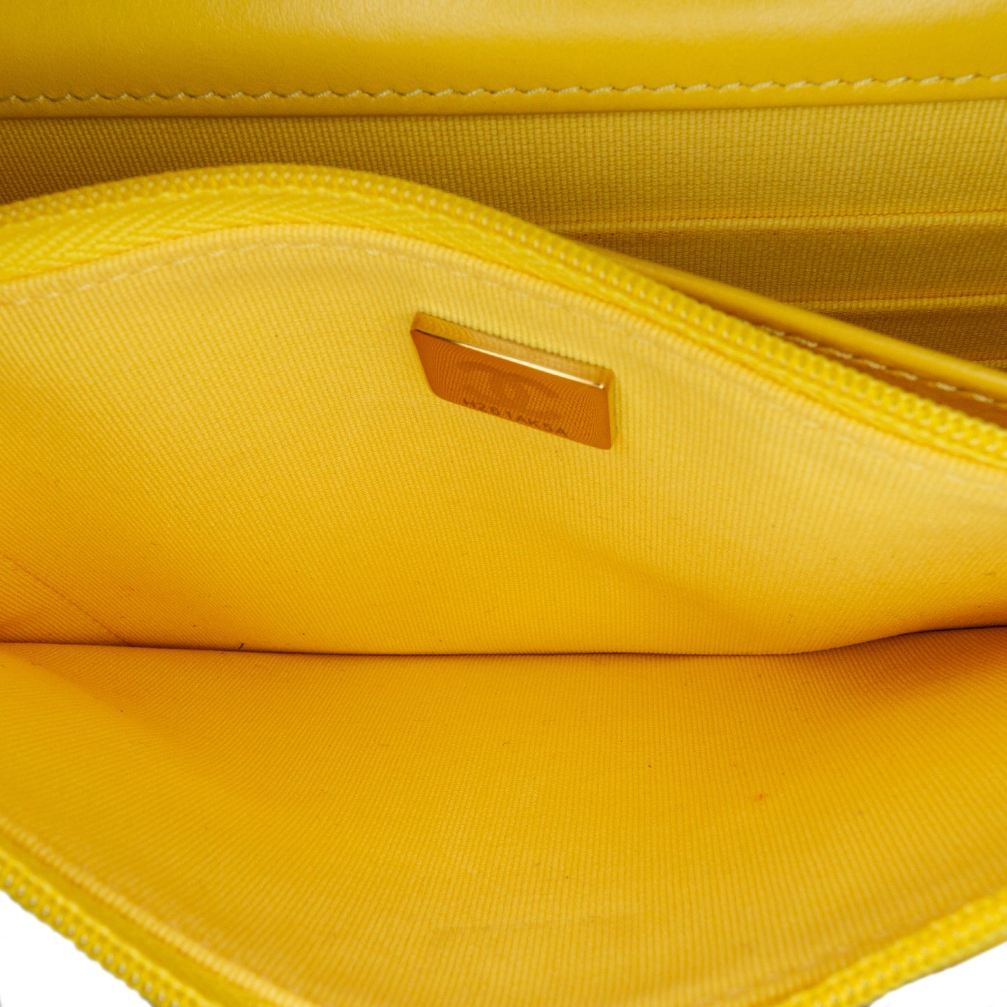 Yellow Chanel Quilted Lambskin Candy Chain Wallet on Chain Crossbody Bag