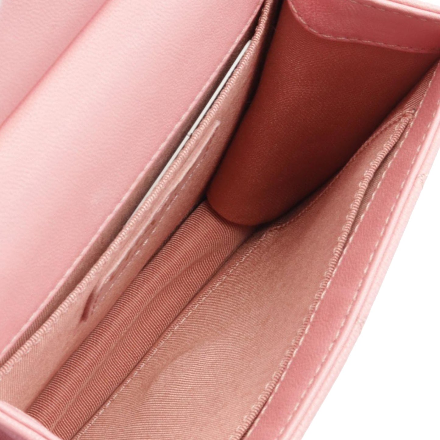 Pink Chanel Small Lambskin Chic Pearls Flap Crossbody Bag