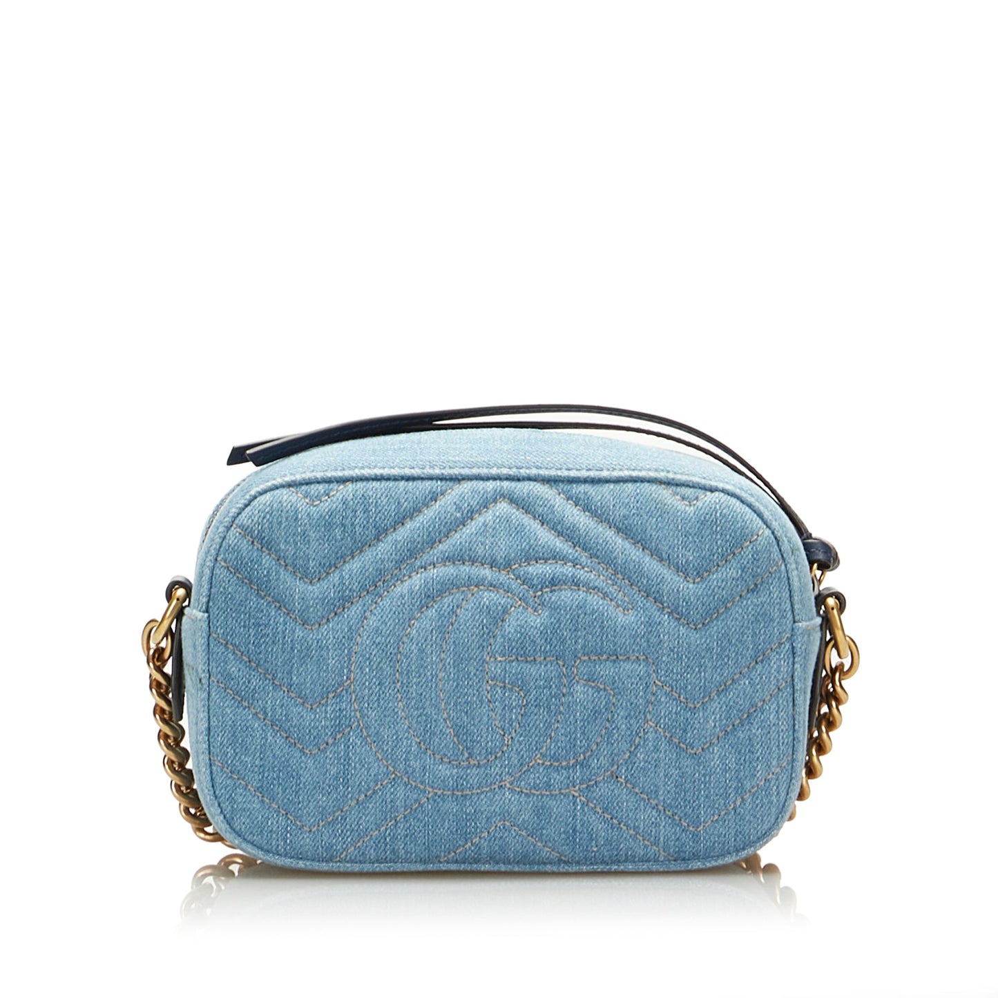 Gucci Pearly GG Marmont Matelasse Crossbody Bag