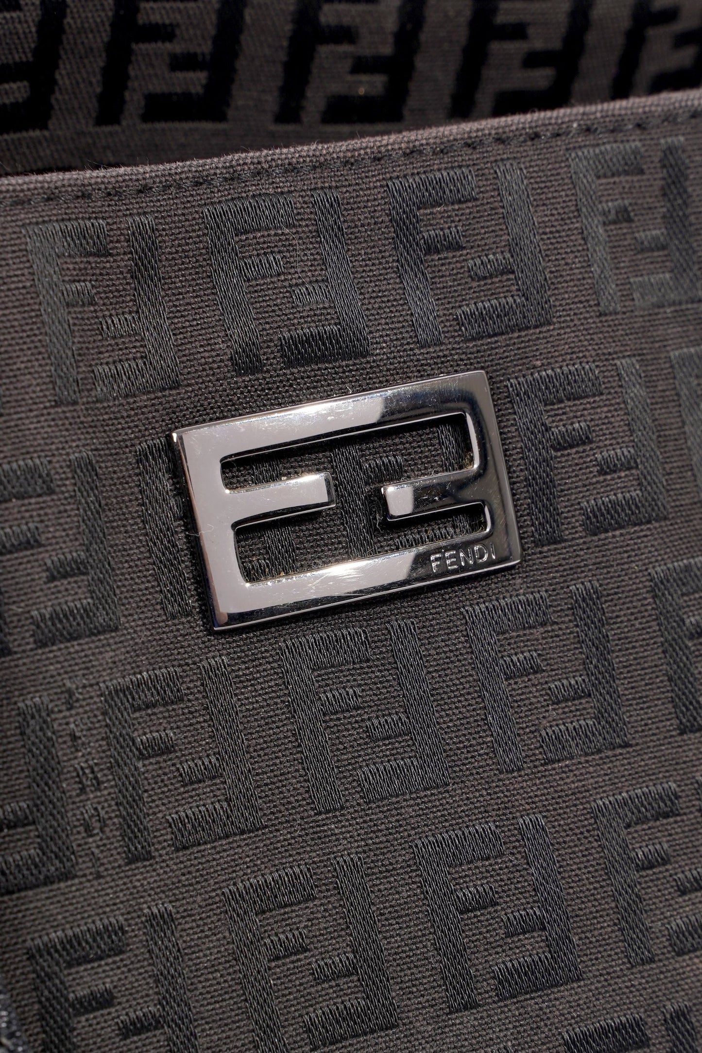 Fendi Tote Brown Canvas