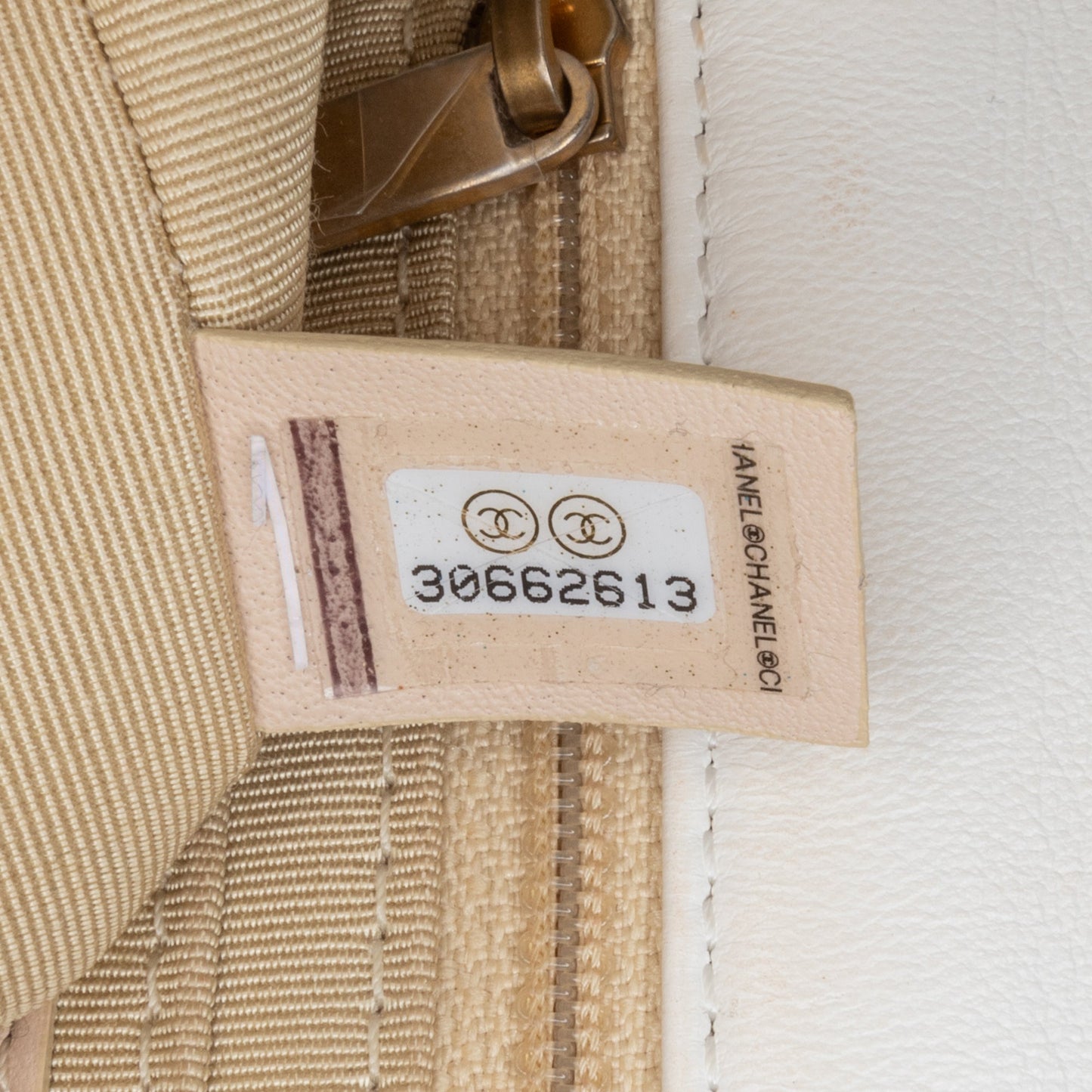 White Chanel Mini Square Lambskin Romance Single Flap Crossbody Bag