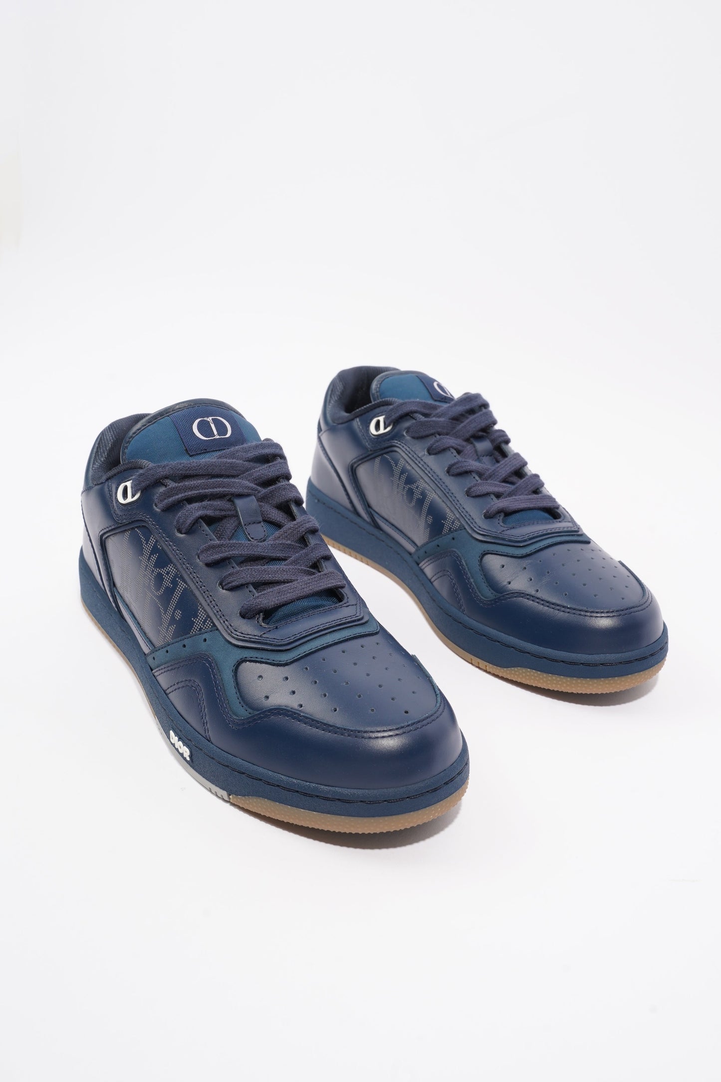 Christian Dior B27 Low-top Navy Leather EU 42 UK 8