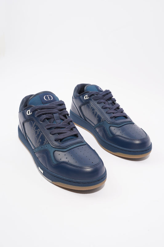 Christian Dior B27 Low-top Navy Leather EU 42 UK 8
