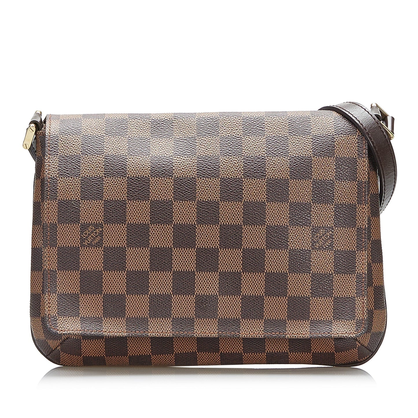 Louis Vuitton Musette Tango Short Strap Damier Ebene Canvas