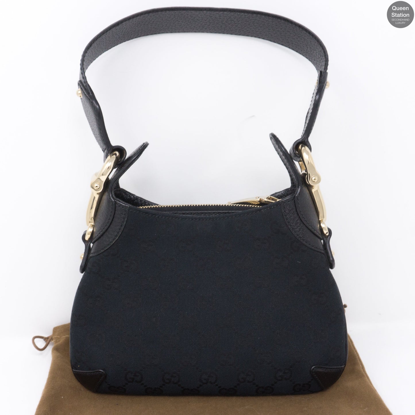 Guccissima GG Canvas Mini Horsebit Shoulder Bag