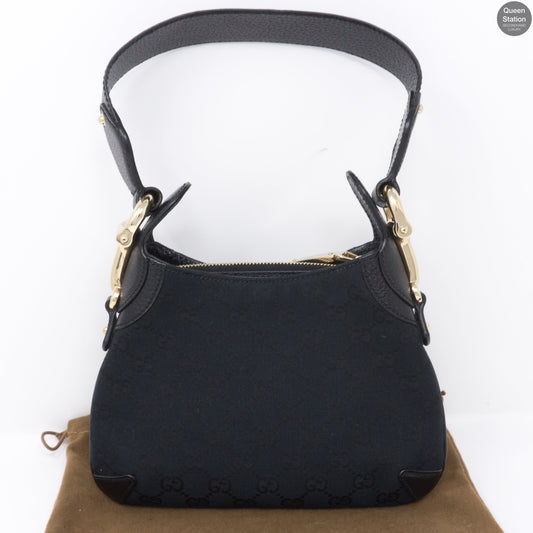 Guccissima GG Canvas Mini Horsebit Shoulder Bag
