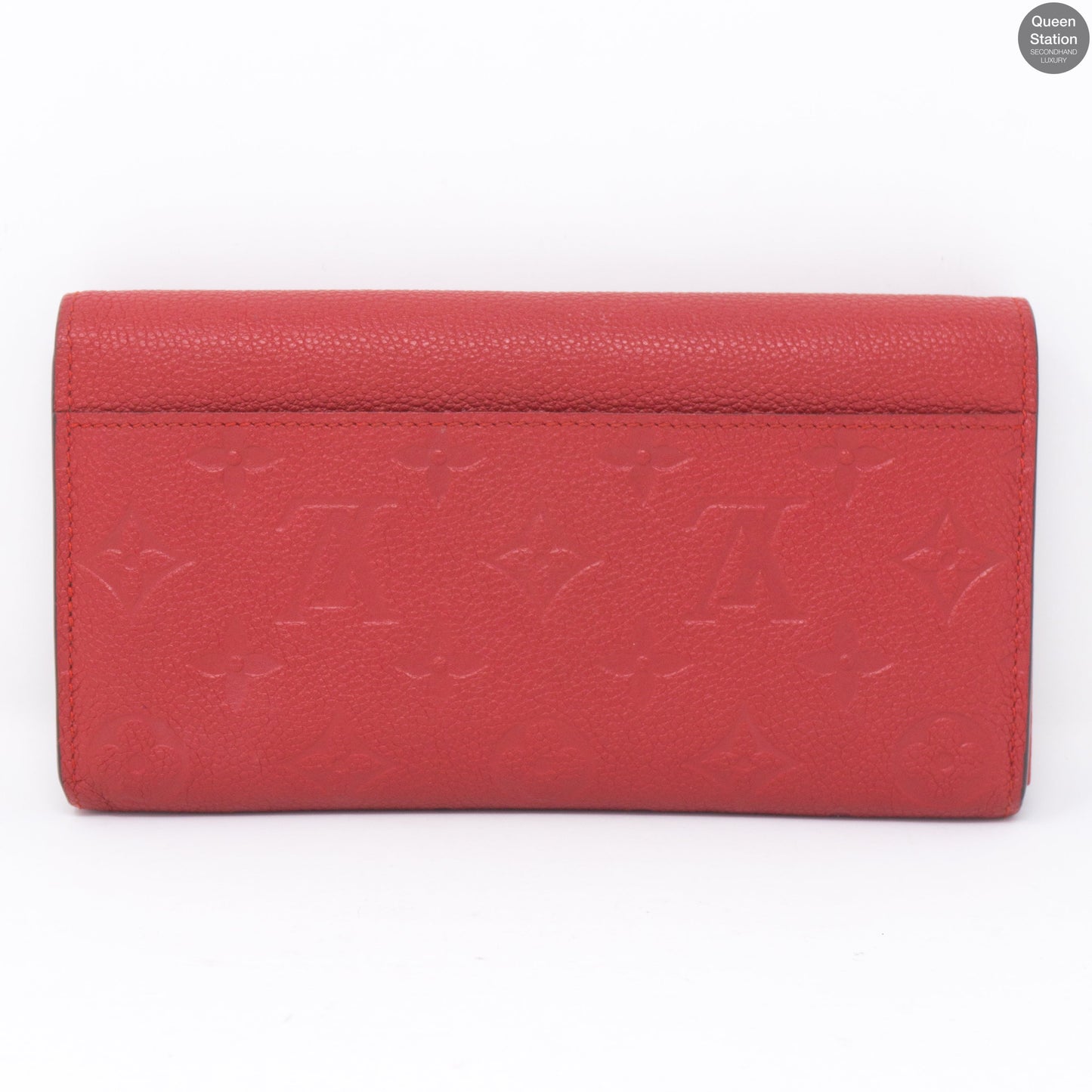 Sarah Wallet Scarlet Monogram Empreinte