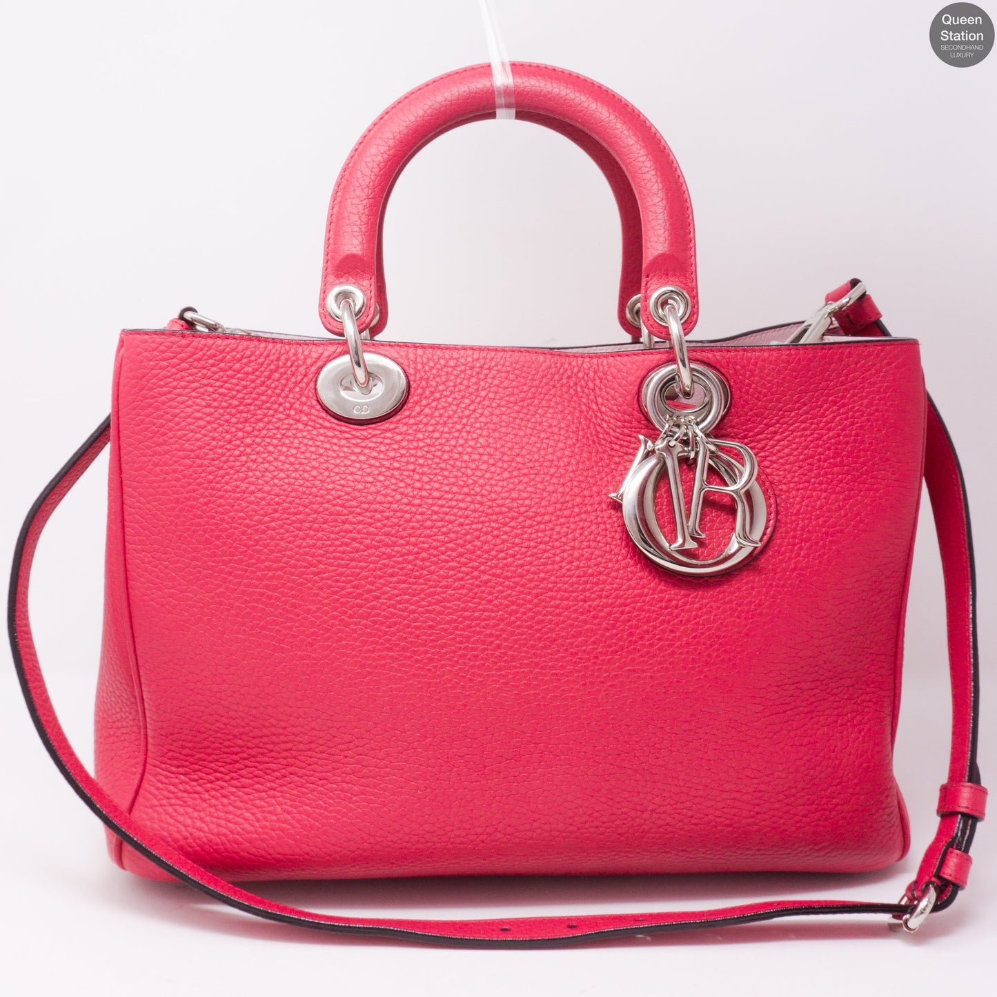Diorissimo Medium Fuchsia Leather