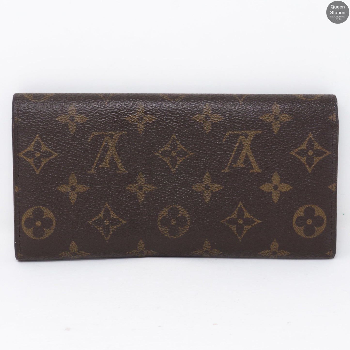 Emilie Monogram Green Wallet