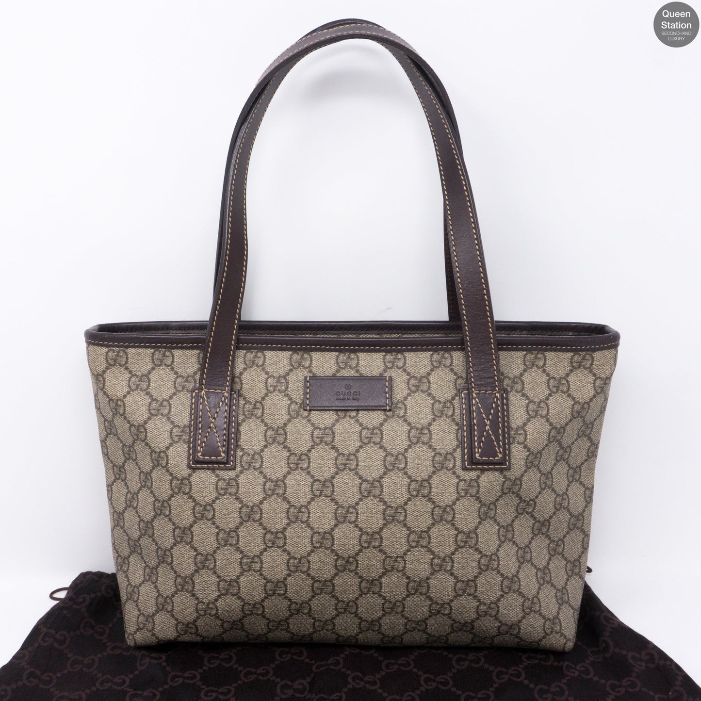 GG Supreme Monogram Medium Tote