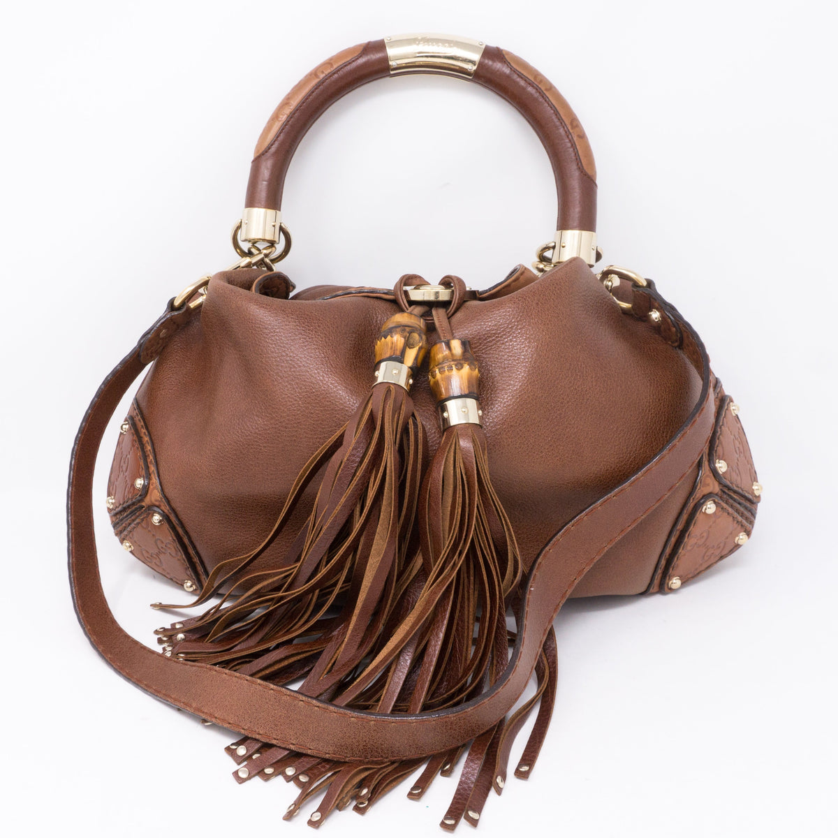 Indy Brown Leather Bag