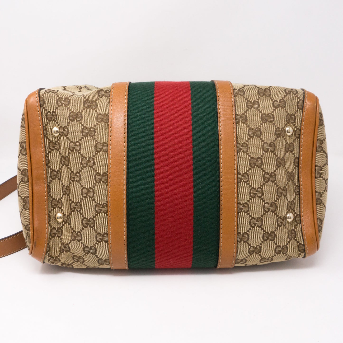 Gucci Web Boston Bag Shoulder Strap