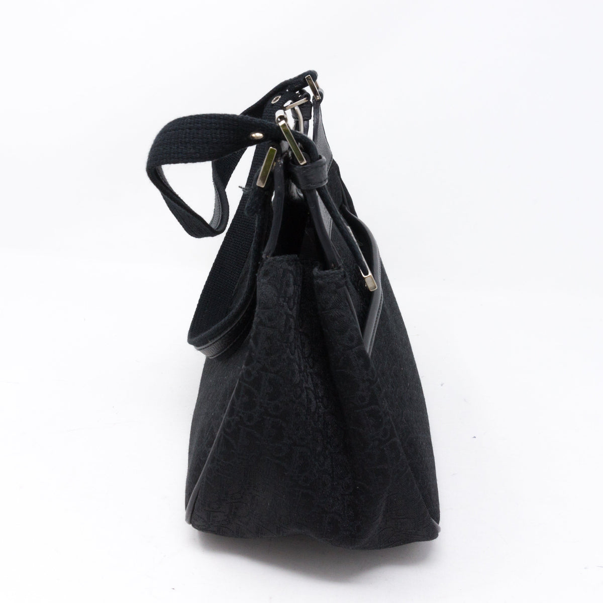 Handbag Black Oblique Canvas
