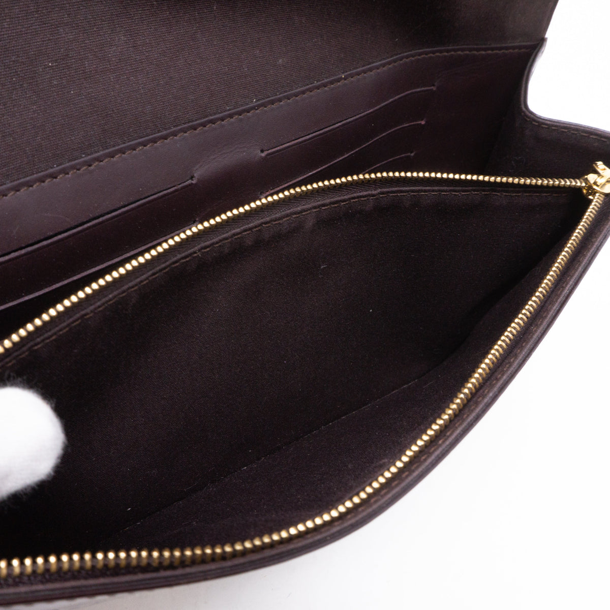 Robertson Clutch Vernis Amarante
