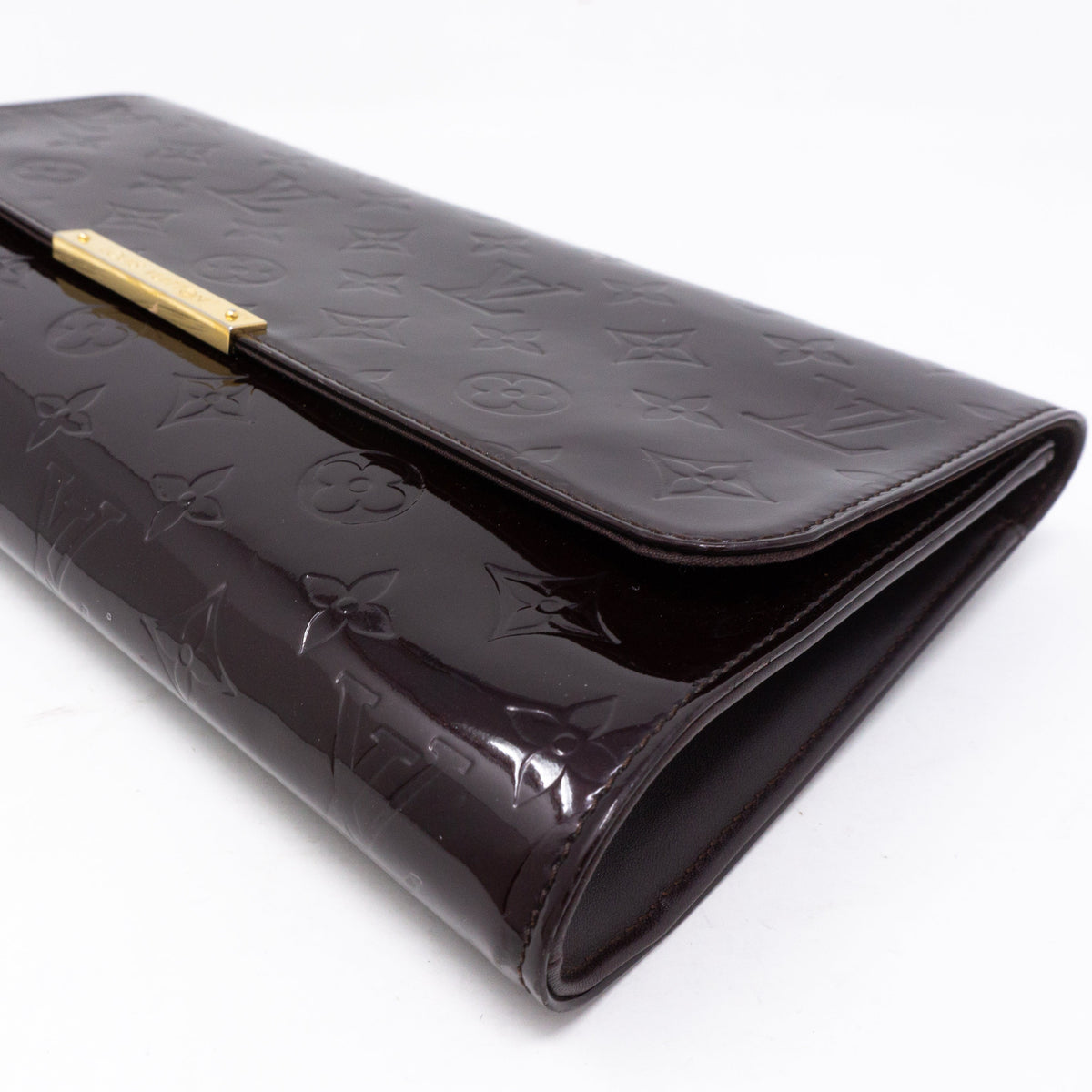 Robertson Clutch Vernis Amarante