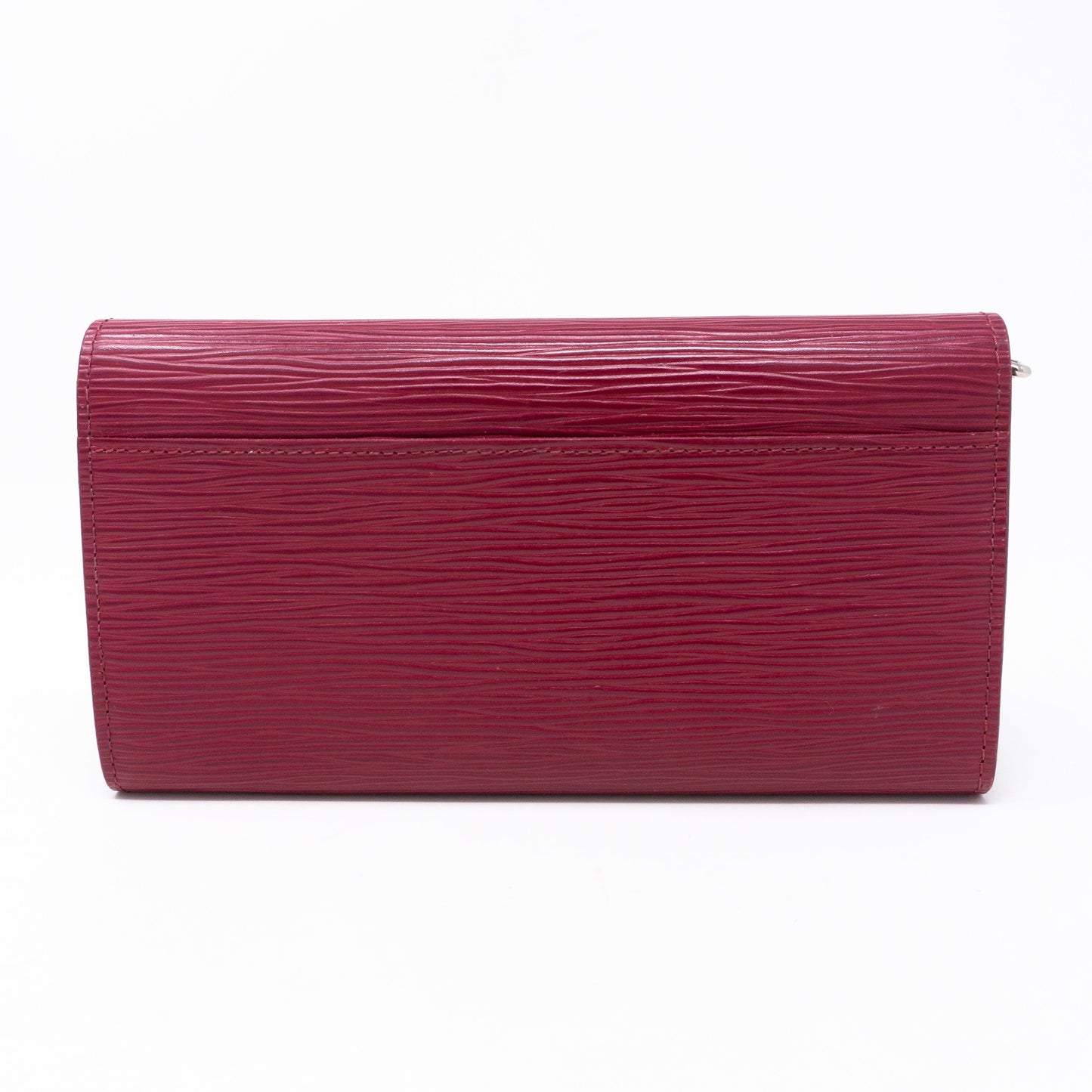 Sarah Wallet Epi Fuchsia