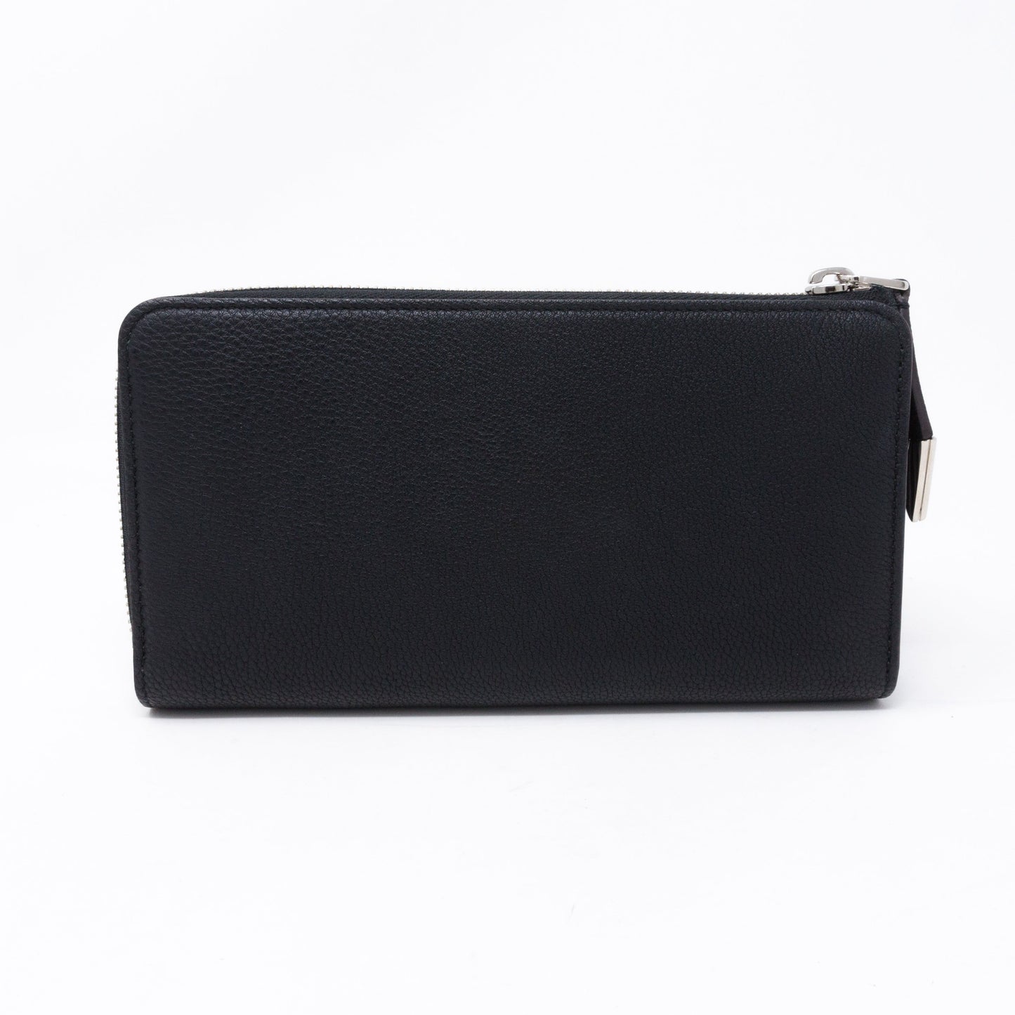 Comete Wallet Noir Veau Cachemire