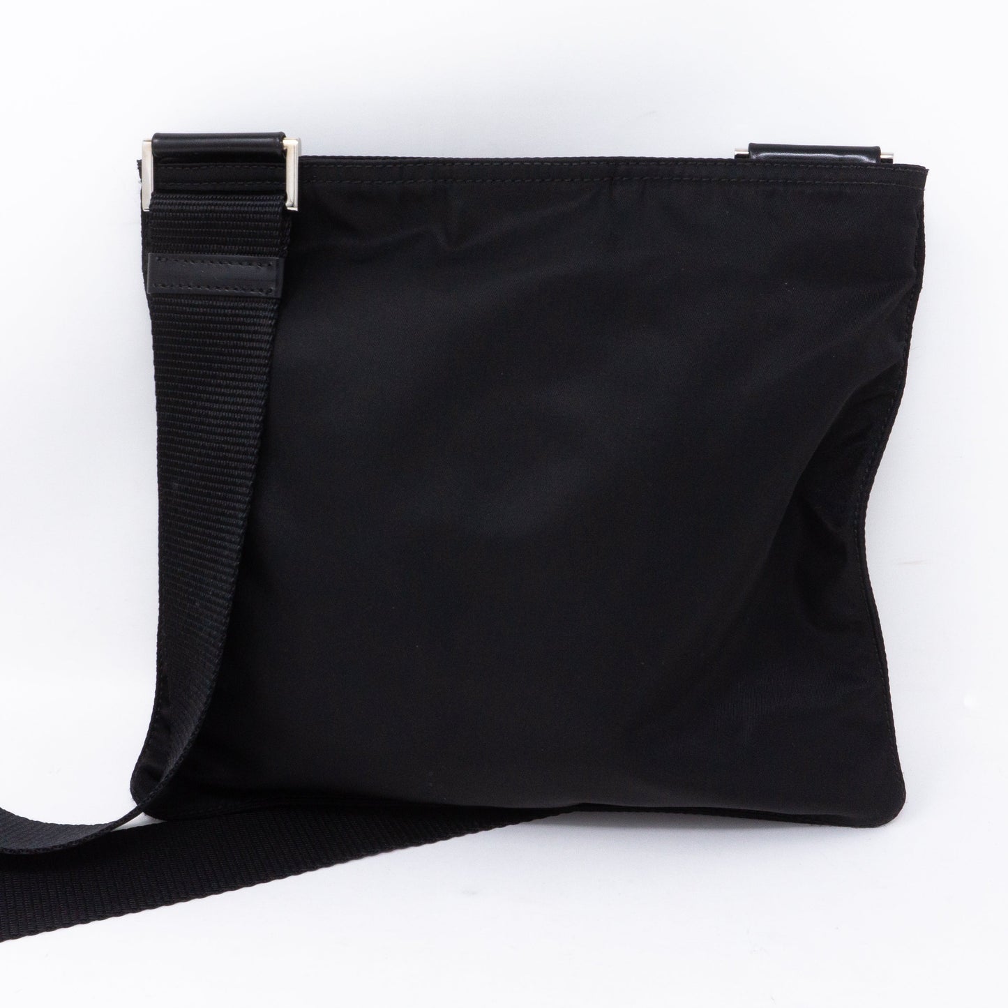 Vela Small Crossbody Black Nylon