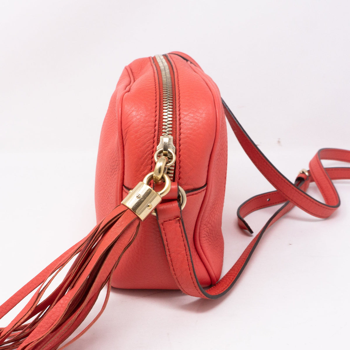 Disco Soho Pink Leather Bag