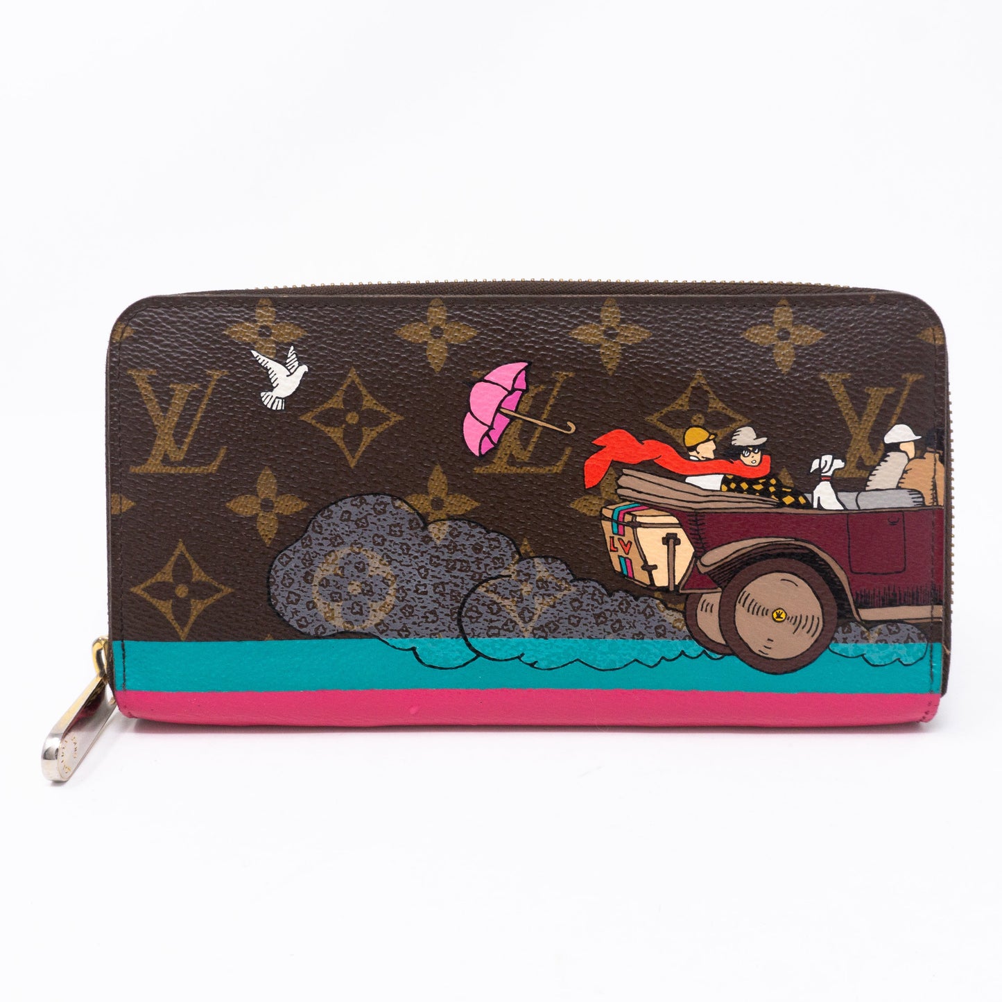 Zippy Wallet Monogram Evasion