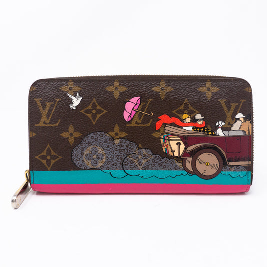 Zippy Wallet Monogram Evasion