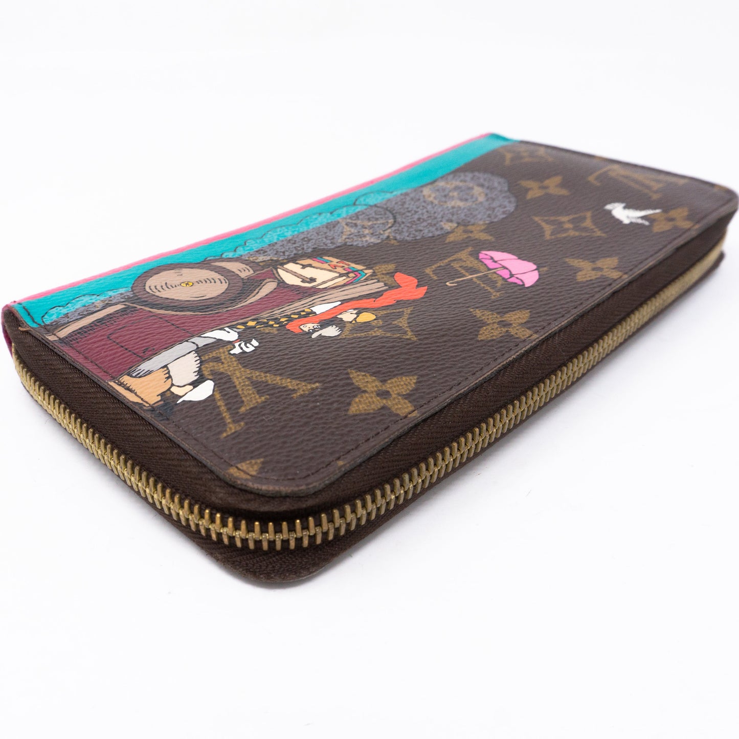 Zippy Wallet Monogram Evasion