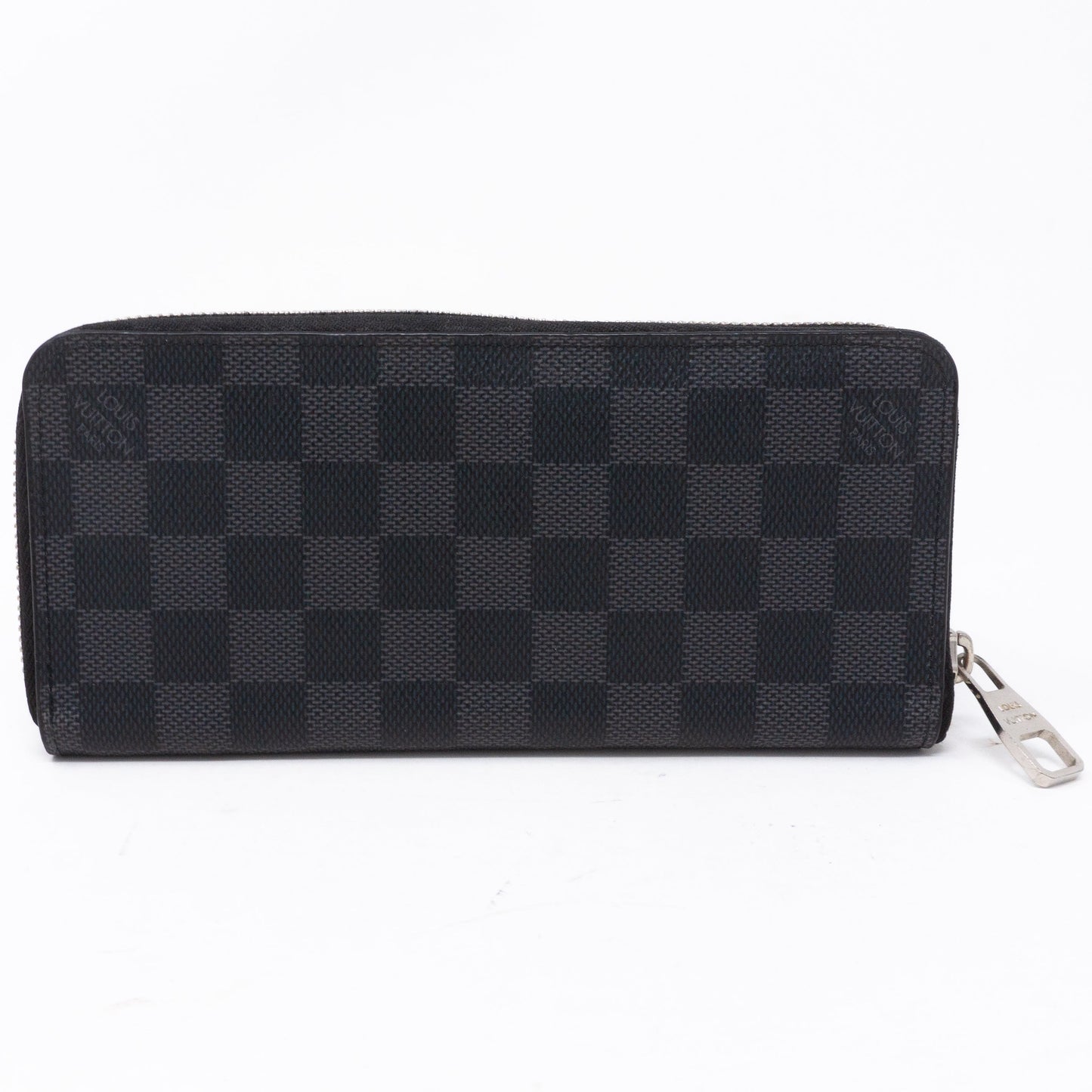 Zippy Vertical Wallet Damier Graphite