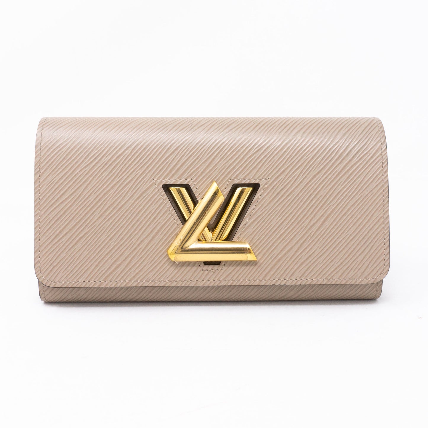 Twist Wallet Epi Leather Galet Grey